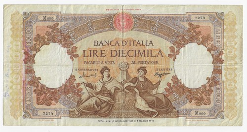 000 lire regine del - lire, mare