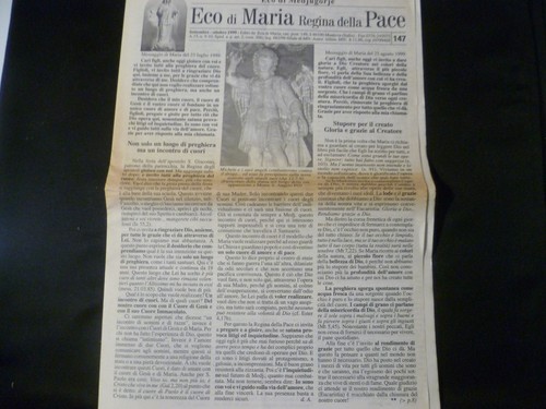 Rivista eco medjugorje - rivista, di