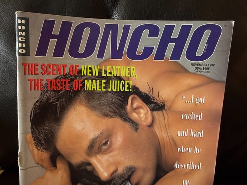 Honcho magazine vintage - 11/92,