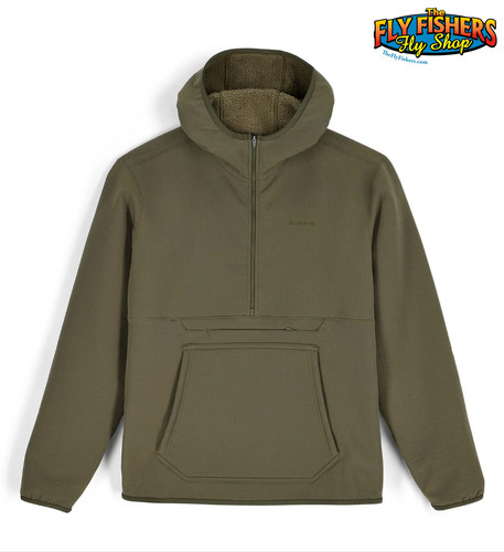 Felpa con cappuccio mezza zip