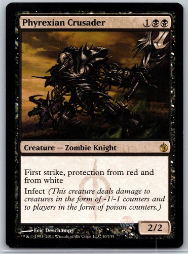Phyrexian crusader mirrodin - phyrexian,