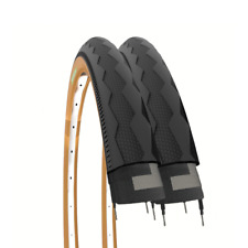 2 COPERTONCINI 700X28 BICI CORSA STRADA FIXED CITYBIKE GOMME SLICK 28 1 5/8 1/8 