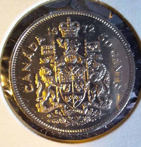 Canada 1972 cents half - 1972, 50