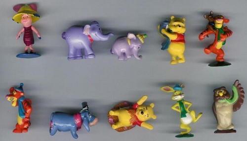 Winnie the pooh raro set - the,