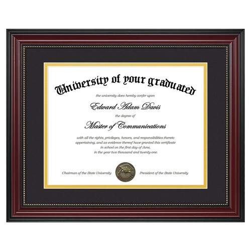 Cornice diploma 11 - 8,5, x