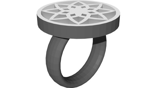 Anello fiore loto - di,