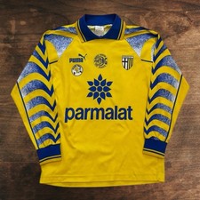 Terza maglia manica lunga FC Parma 1995 1997 piccola 'Scuola Calcio' 95 97 '17'