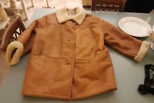 GIUBBOTTO tipo MONTONE usato PRE-OWNED Anni 80 marrone Uomo Man VINTAGE