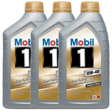 MOBIL 1 FS 0W40 DIESEL BENZINA SINTETICO A3/B3 A3/B4 VW OLIO MOTORE 3 LITRI