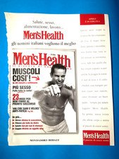 RITAGLIO DI GIORNALE PUBBLICITA' RIVISTA MEN'S HEALTH DA COLLEZIONE - (141)