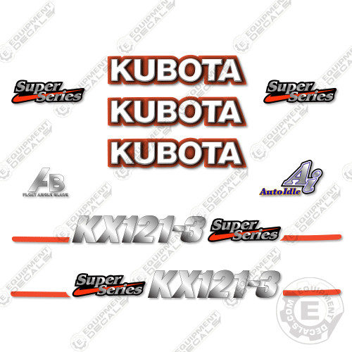 Adatto per kubota kx121 - kx121-3, kit