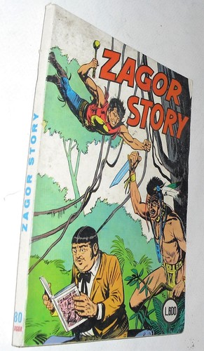 Zagor 80 - scritta, rossa