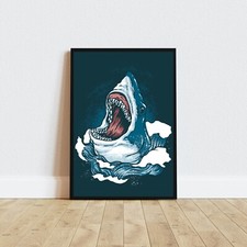 SQUALO, SHARK, Quadro Poster