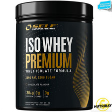 Self iso Whey Premium 1 kg Proteine Siero del Latte Isolate 96% No Carboidrati