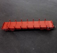 Scala H0 - vagone Merci Carro Trasporto Legname. Senza Marca. Leggi Descrizione