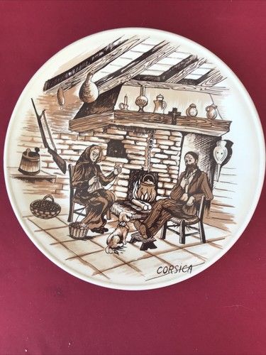 Piatto collezione corsica - collezione,