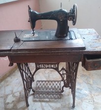 Macchina Per Cucire Singer In Ghisa Inizio '900, Usata Vintage Epoca