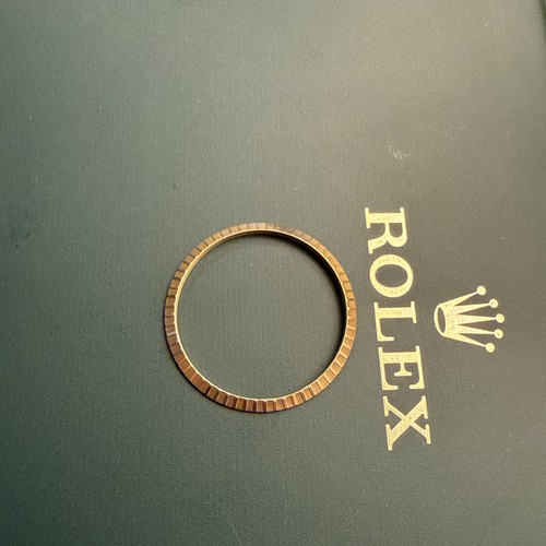 Lunetta originale rolex oro - lunetta,