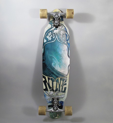 Sector longboard skateboard - 9,
