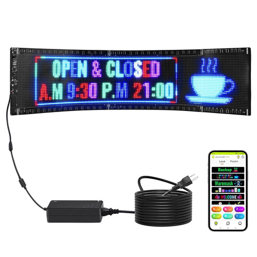 Insegna led programmabile - insegna,