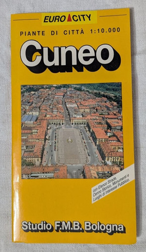 Cartina cuneo pianta della - ,