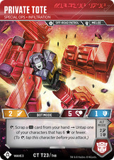 Private Tote - Special Ops, Infiltration - FOIL - Wave 3: War for Cybertron -