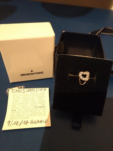 Anello donna cuore brillanti - anello,