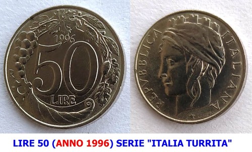 Lire anno 1996 serie - lire,