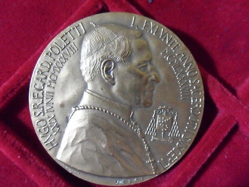 Vaticano medaglia bronzo - vaticano,