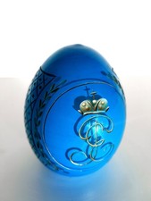 VETRO... RUSSIA... Uovo inciso