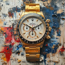 Rolex Watch Pop Art 24x24
