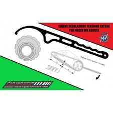 CHIAVE REGOLAZIONE CATENA MOZZO MV AUGUSTA