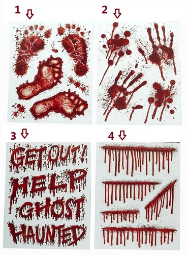 Adesivi halloween vetrofanie - halloween:,