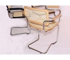 Sedia a slitta braccioli