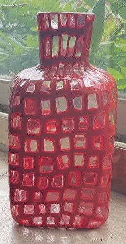 Vaso venini murano occhi - vaso,