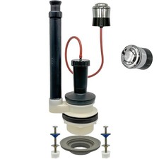 MECCANISCO DI SCARICO IN PLASTICA CON PULSANTE E KIT MBL TREMOLADA 160.212