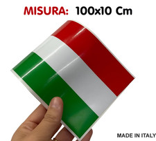 Adesivi striscia TRICOLORE