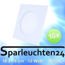 10 Piece LED Panel New White
