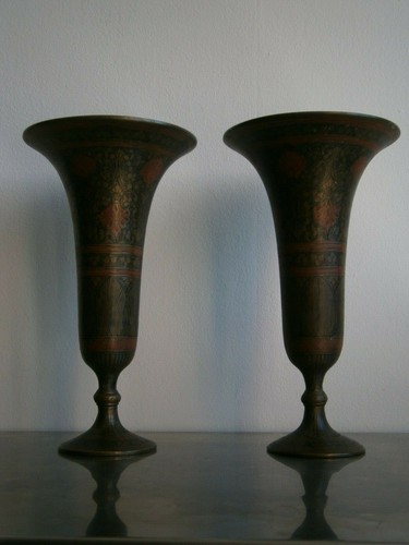 Coppia grande vaso conico - coppia,