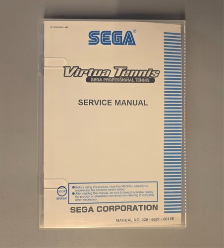 Sega naomi virtua tennis - sega, +