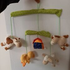 Giostrina per culla/lettino marca Sigikid con animali fattoria per neonato/bimbo