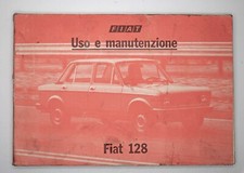 FIAT 128 del 1977 LIBRETTO USO