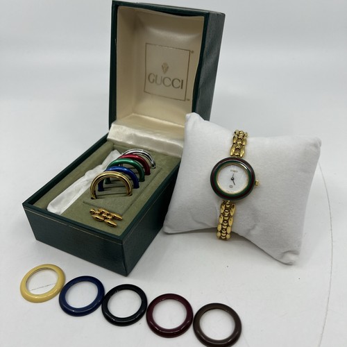 Vtg gucci 1100 - 1100-l, watch