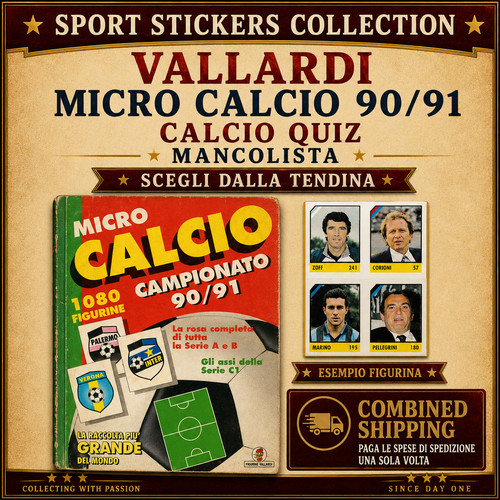 Vallardi calcio quiz 91 - quiz, 90/91