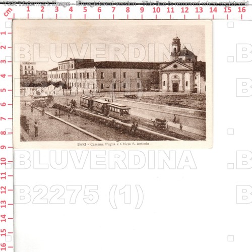 B2275 bari citta 1920 - bari, caserma