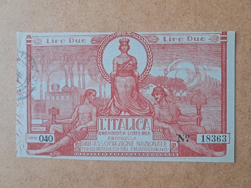 Biglietto grande lotteria - biglietto,