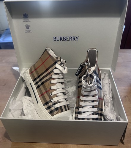 Sneakers alte burberry bambini - alte,