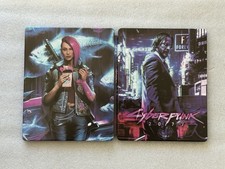 Cyberpunk 2077 John W Custodia Steelbook/SteelUp Personalizzata PS4/PS5/Xbox (senza gioco)