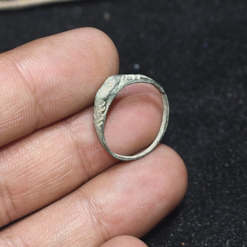 Anello bronzo antico romano - in,
