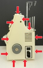 Toyota 6600 overlock serger - toyota,